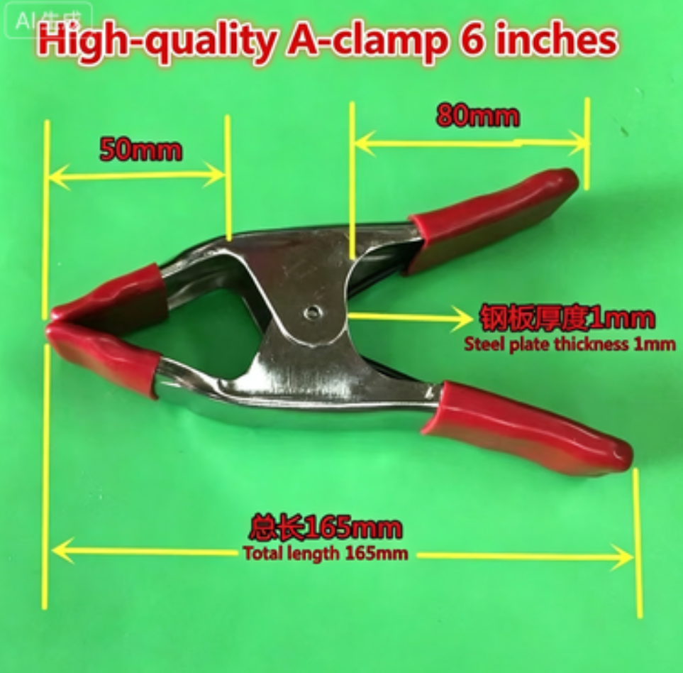 Ski repair clip