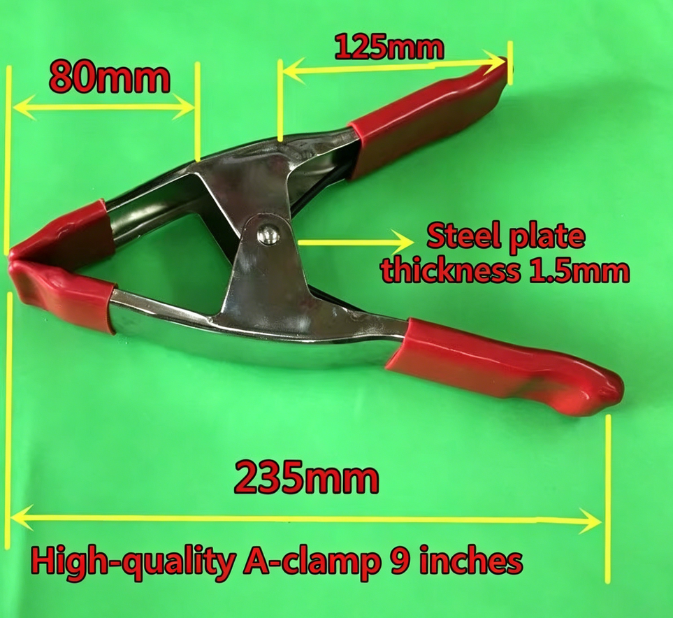 Ski repair clip