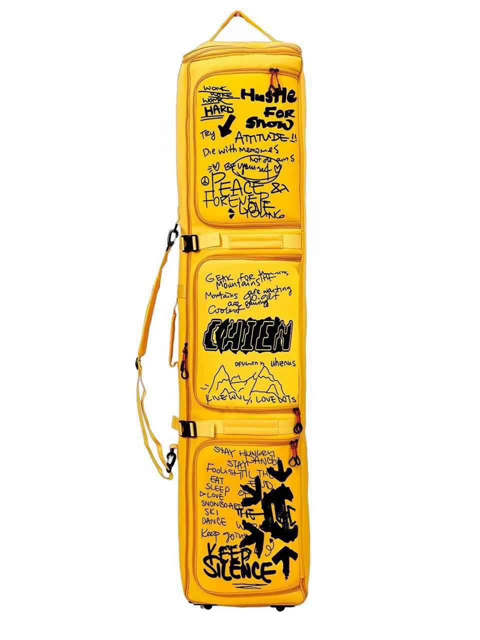 Skiing and snowboarding bags