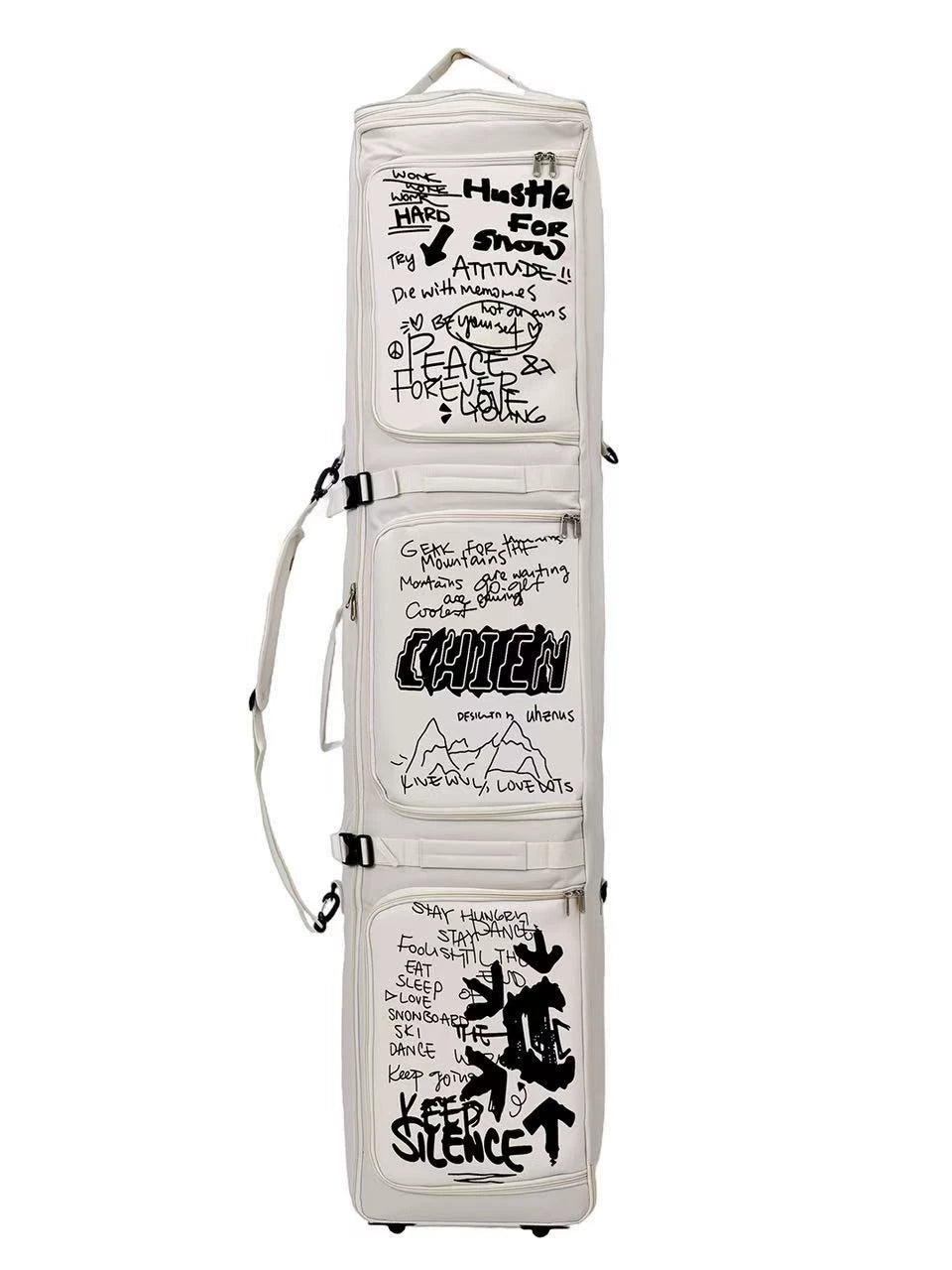 Skiing and snowboarding bags